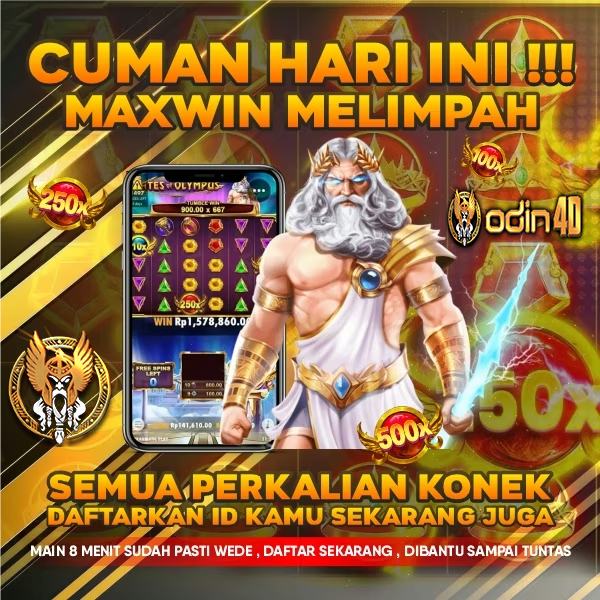 Odin4D: Situs Slot Gacor Scatter Terbaik & Bonus Resmi