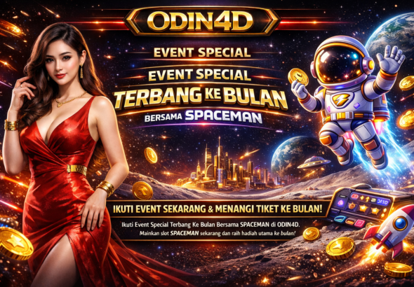 Event Special Terbang Ke Bulan Bersama Spaceman