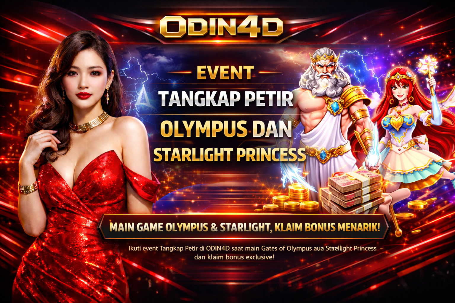 Tangkap Petir di Olympus dan Starlight Princess