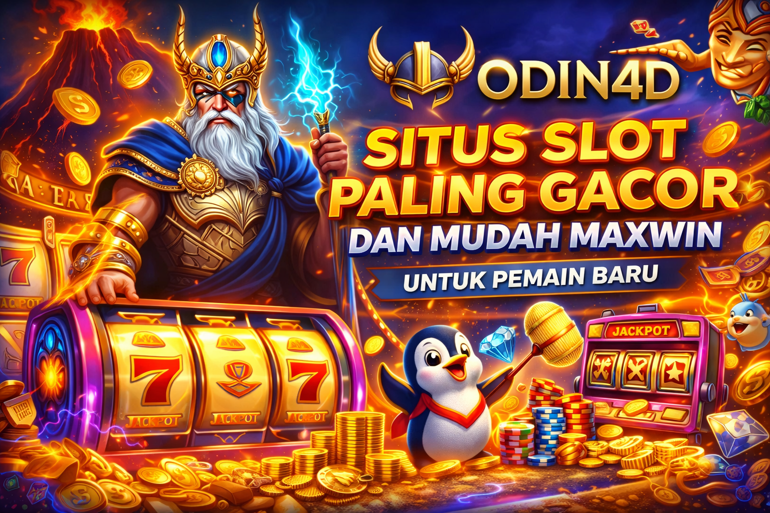 Odin4D Situs Slot Paling Gacor dan Mudah Maxwin untuk Pemain Baru