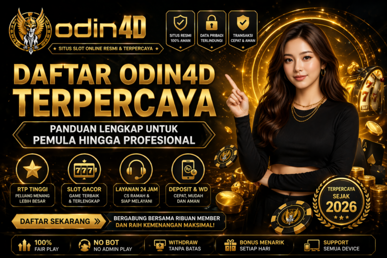 daftar odin4d terpercaya