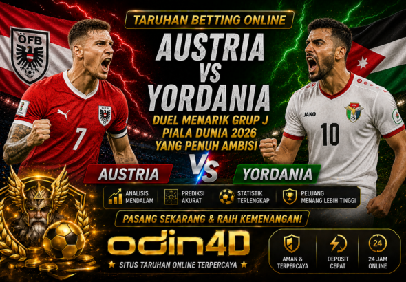 GAMBAR Austria vs Yordania