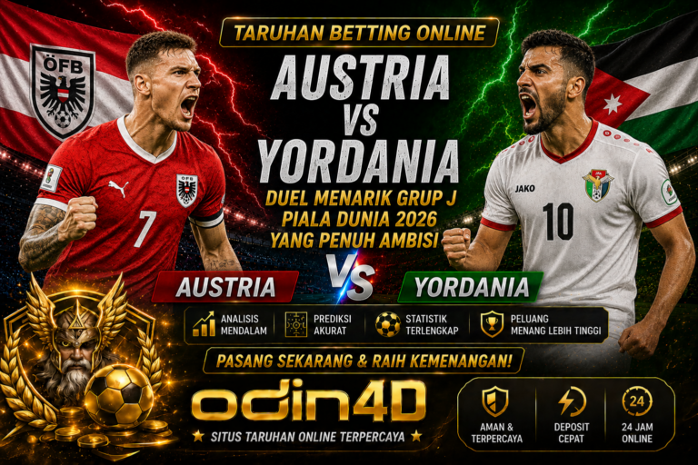 GAMBAR Austria vs Yordania