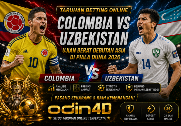 Pertandingan Colombia vs Uzbekistan