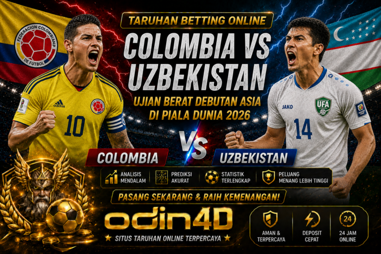 Pertandingan Colombia vs Uzbekistan