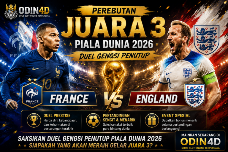 gambar perebutan juara 3 France vs England
