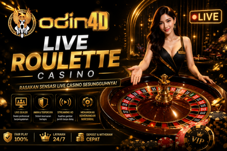 Live Roulette Casino: Mengenal Permainan, Aturan, Fitur, dan Teknologi di Baliknya