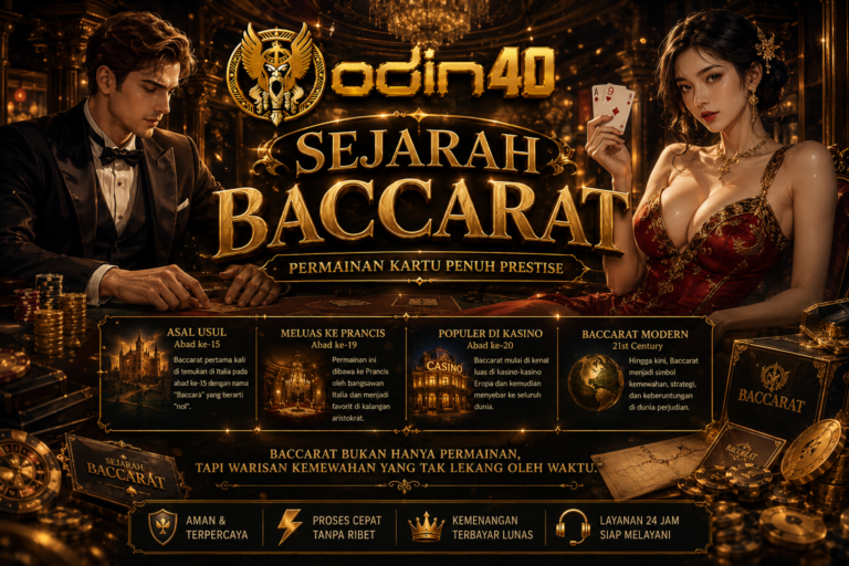 Sejarah Baccarat: Asal-Usul, Perkembangan, dan Evolusinya dalam Dunia Permainan Kartu