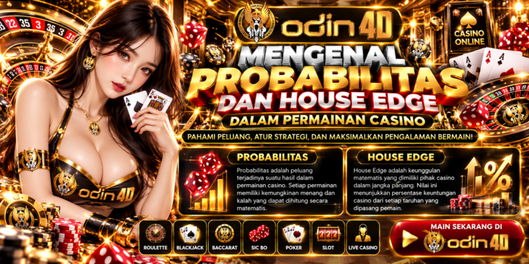 Mengenal Probabilitas dan House Edge dalam Permainan Casino
