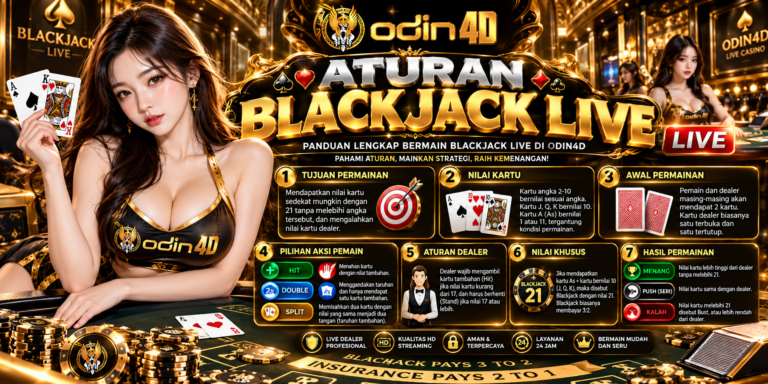 Aturan Blackjack Live: Panduan Lengkap untuk Pemula