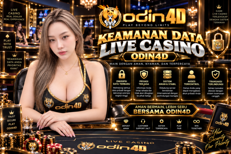 Keamanan Data Live Casino Odin4d: Panduan Perlindungan Data di Era Digital