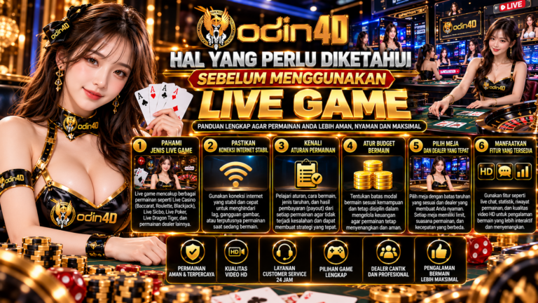 Hal yang Perlu Diketahui Sebelum Menggunakan Live Game